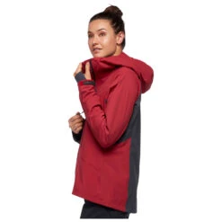 Black Diamond Women's Dawn Patrol Hybrid Shell - Waterproof Jacket -JACK Casual Shop black diamond womens dawn patrol hybrid shell waterproof jacket detail 3