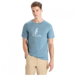 Icebreaker Tech Lite II S/S Tee Polar Paddle - Merino Shirt -JACK Casual Shop icebreaker tech lite ii s s tee polar paddle merino shirt detail 3