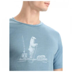 Icebreaker Tech Lite II S/S Tee Polar Paddle - Merino Shirt -JACK Casual Shop icebreaker tech lite ii s s tee polar paddle merino shirt detail 6