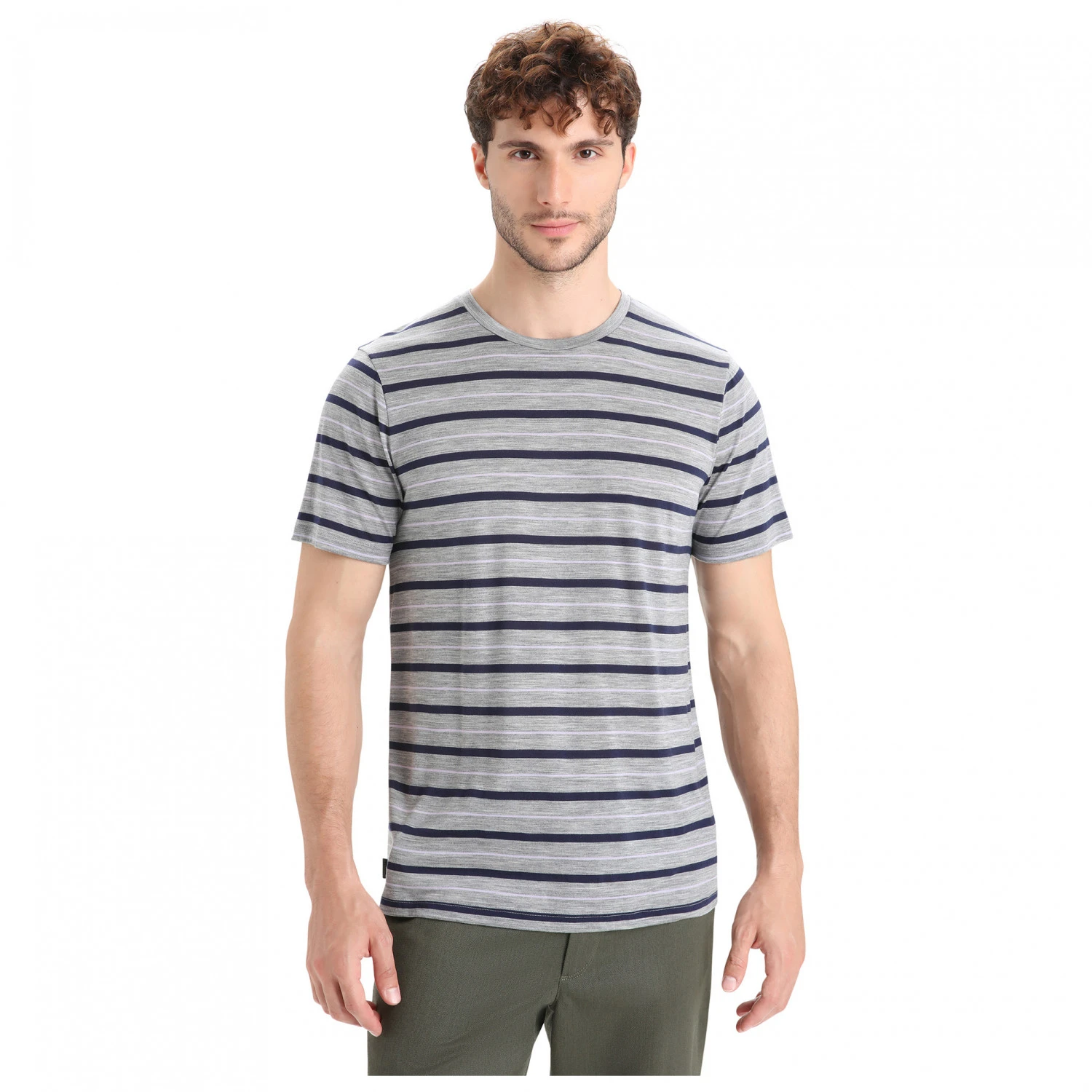 Icebreaker Wave S/S Tee Stripe - Merino Shirt 5 Icebreaker Wave S/S Tee Stripe - Merino Shirt - Image 3