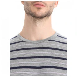 Icebreaker Wave S/S Tee Stripe - Merino Shirt 13 Icebreaker Wave S/S Tee Stripe - Merino Shirt -JACK Casual Shop icebreaker wave s s tee stripe merino shirt detail 6
