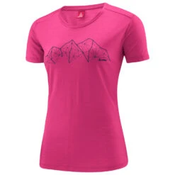 Loeffler Women's Printshirt Merino-Tencel - Merino Shirt