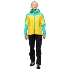 Norrøna Women's Falketind GORE-TEX Jacket - Waterproof Jacket -JACK Casual Shop norr na womens falketind gore tex jacket waterproof jacket detail 3