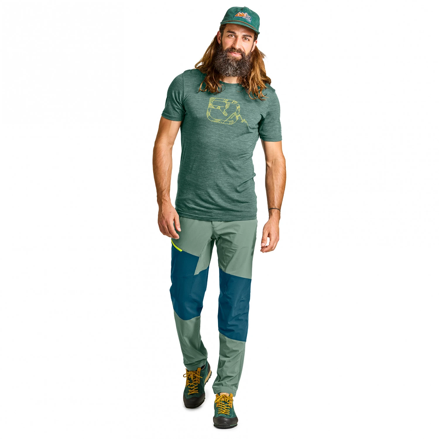 Ortovox 120 Cool Tec Mountain Logo T-Shirt - Merino Shirt 4 Ortovox 120 Cool Tec Mountain Logo T-Shirt - Merino Shirt - Image 2